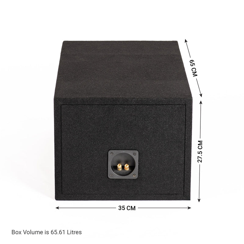 In Phase Slot Ported Subwoofer Enclosure
