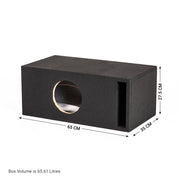 In Phase Slot Ported Subwoofer Enclosure
