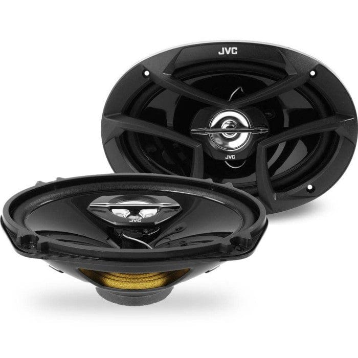 JVC CS-J6930 6x9 inch 2-way coaxial car speakers with 400W peak power for enhanced audio performance