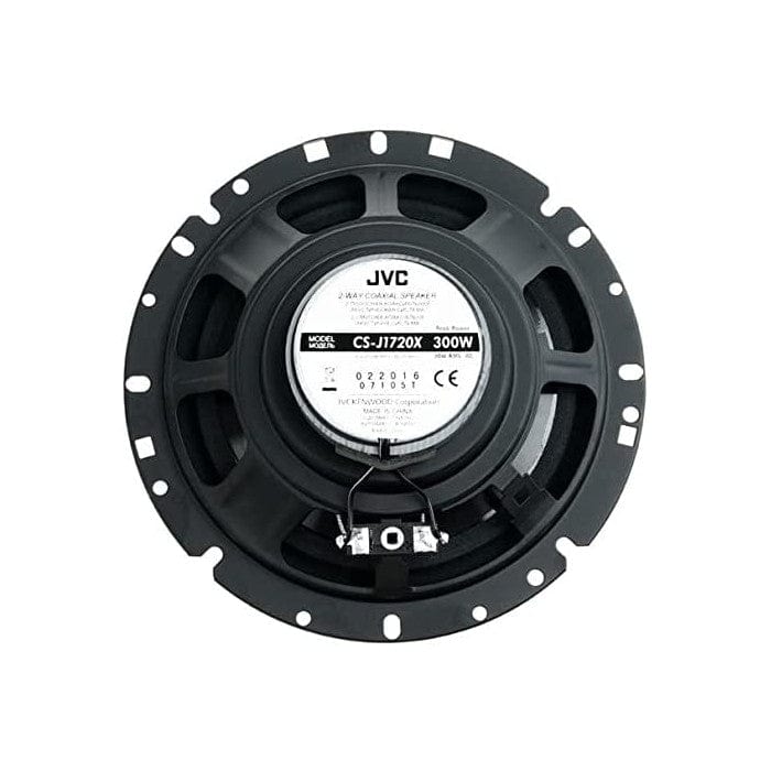 JVC car speaker on a white background