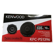 Kenwood KFC-PS1396 13cm coaxial car speakers with polypropylene woofer and 30mm balanced dome tweeter