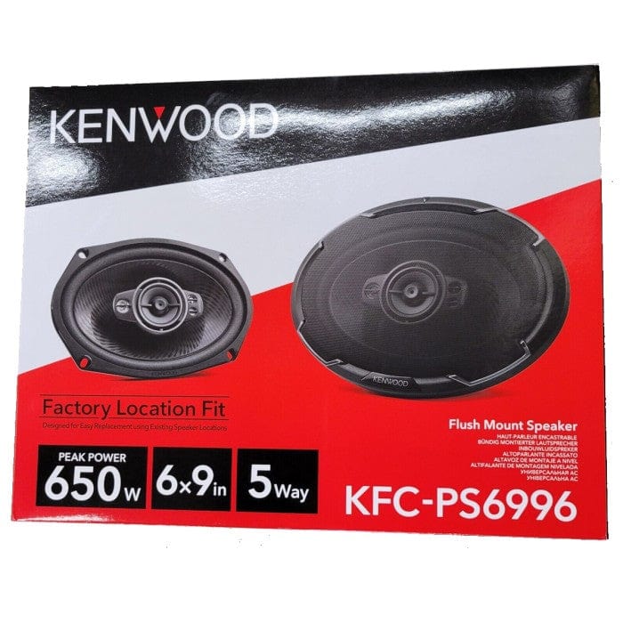 Kenwood Performance Series KFC-PS6996 650w 6" x 9" 5 Way Full Range Speakers