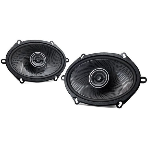 Kenwood KFC-PS5796C 5x7 2-way car speakers with polypropylene woofer, 30mm balanced dome tweeter and 320W peak power