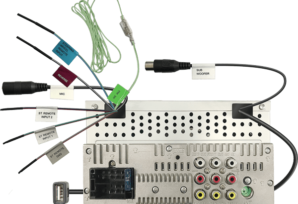 Kenwood DMX-129BT – 6.8" Digital Media Receiver with Bluetooth and Android USB Mirroring