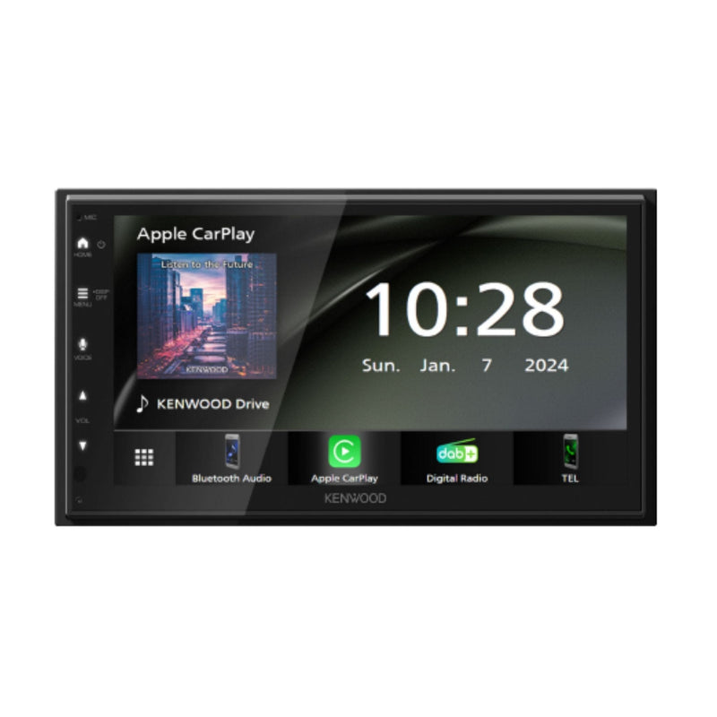 Kenwood DMX-5023DABS – 6.8" Digital Media Receiver with Apple CarPlay and Android Auto