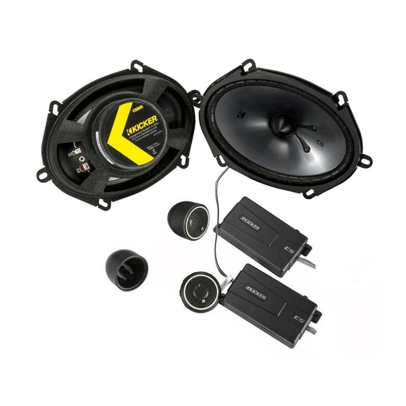 Kicker 46CSS684 CS 6" x 8" 160 x 200 mm Component Speaker System