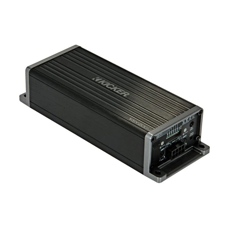 Kicker KA47KEY200.4 Key 4 Channel Smart Amplifier with AI Driven DSP and Auto Sound Correction