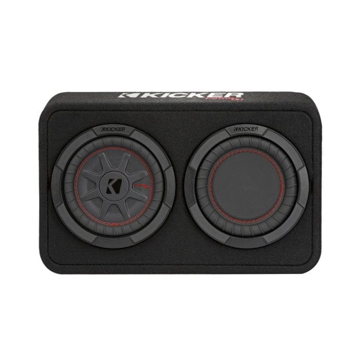 Kicker 48TCWRT82 COMPRT 8" THIN PROFILE LOADED ENCLOSURE - 2 OHM