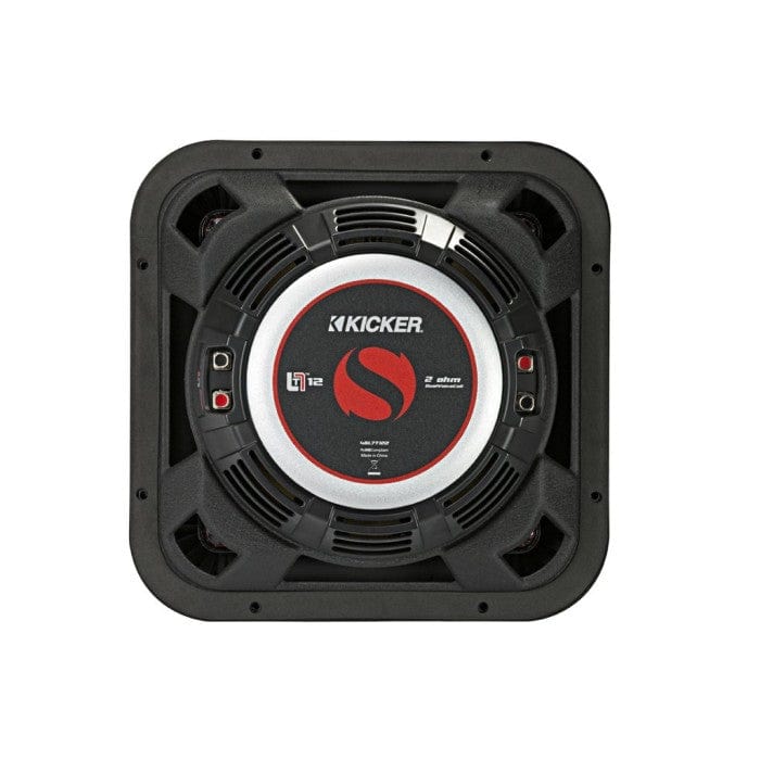 Kicker 46L7T122 L7T 12" SQUARE DUAL VOICE COIL SUBWOOFER - 2 OHM