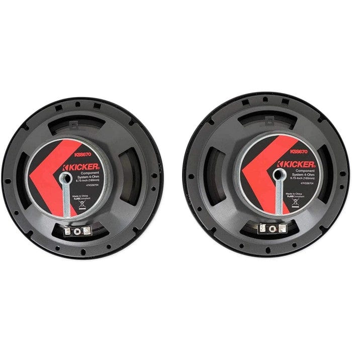 Kicker 47KSS6904 KS 6x9" 160 x 230mm Component Speaker System