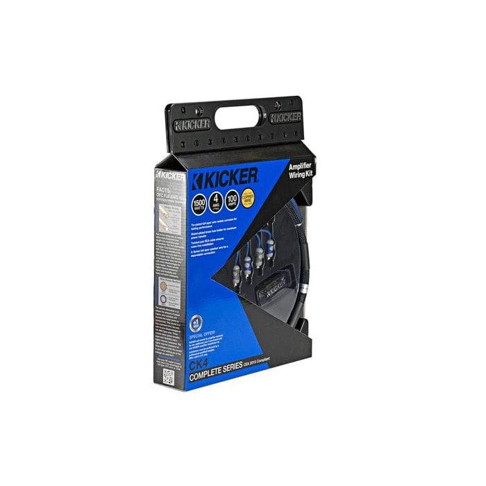Kicker 4 AWG 2 CHANNEL AMP KIT 46CK4