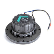Speaker with wiring on a white background