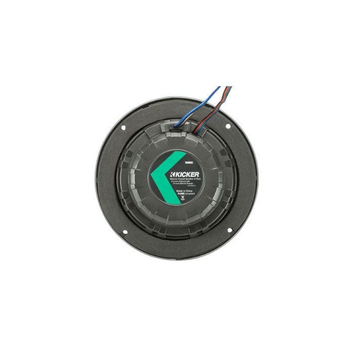 Kicker 45KM654L 6.5" 165 mm Coaxial Speaker System With White & Charcoal LED Grills