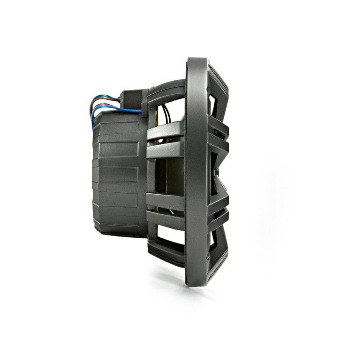 Kicker 45KM84L 8" 200 mm Coaxial Speaker System With White & Charcoal LED Grills