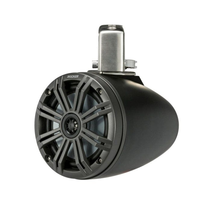 Kicker 45KMTC65 6.5" 165 mm Tower Coaxial Speaker System With Charcoal LED Grills
