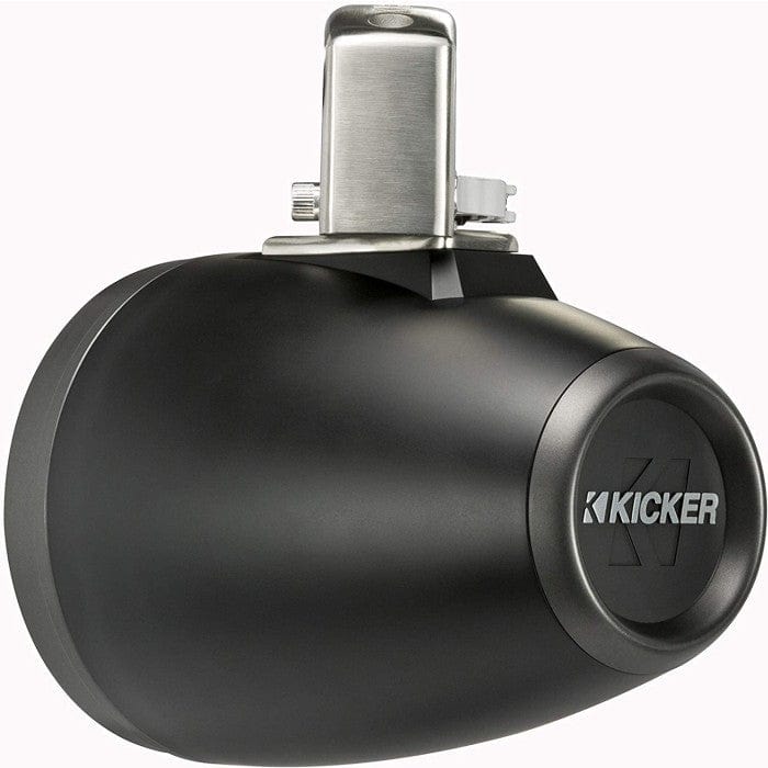 Kicker 45KMTC8 8" 200 mm Tower Coaxial Speaker System With Charcoal LED Grills