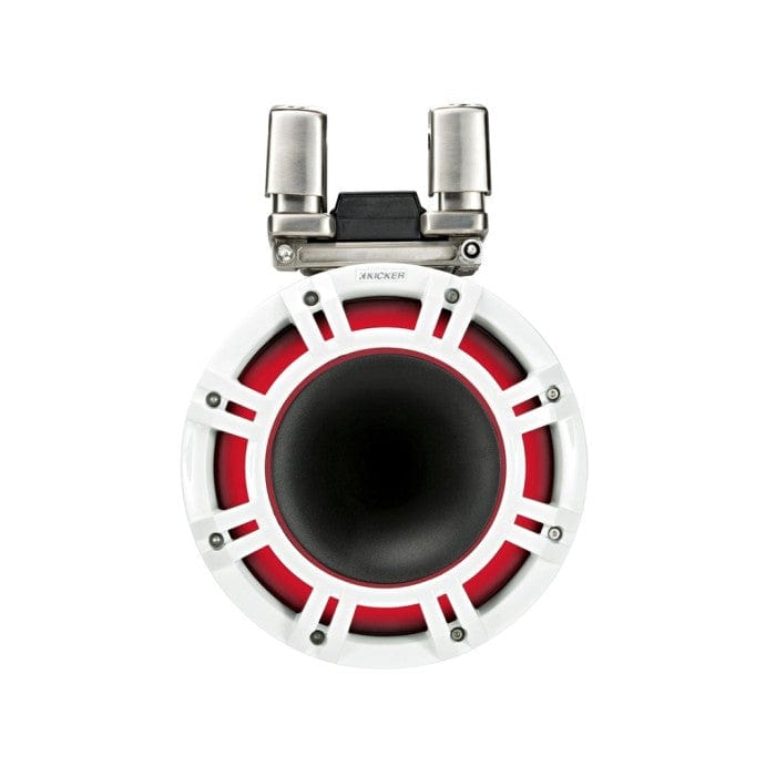 Kicker 44KMTC94W 9" 230 mm Horn Tower System With White LED Grills