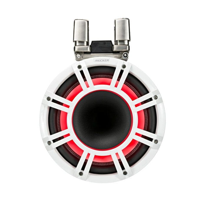 Kicker 44KMTC114W 11" 280 mm Horn Tower System With White LED Grills