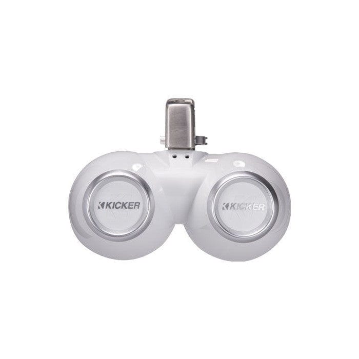 Kicker 45KMTDC65W 6.5" 165 mm Dual Tower Coaxial Speaker System With White LED Grills