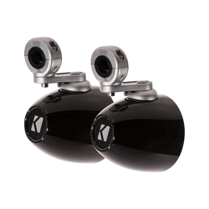 Kicker 40KMMTES Marine Unloaded 4” Tower Enclosures - BLACK