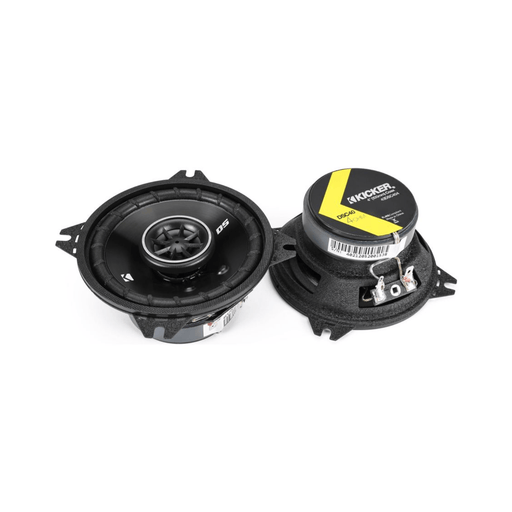 Kicker 43DSC404 4 inch coaxial car speakers DS series black
