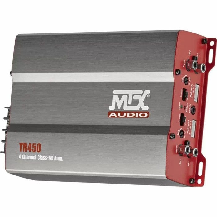 MTX TERMINATOR 300W 4 CHANNEL CLASS A/B FULL RANGE AMPLIFIER TR450