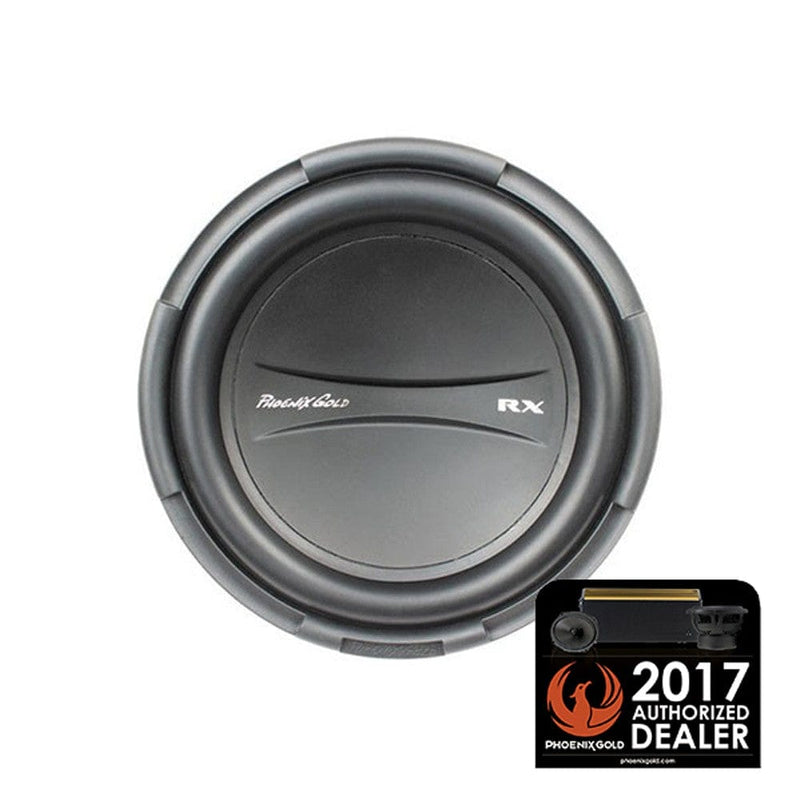Phoenix Gold RX110D RX Series 10" Subwoofer DVC 4 Ohm