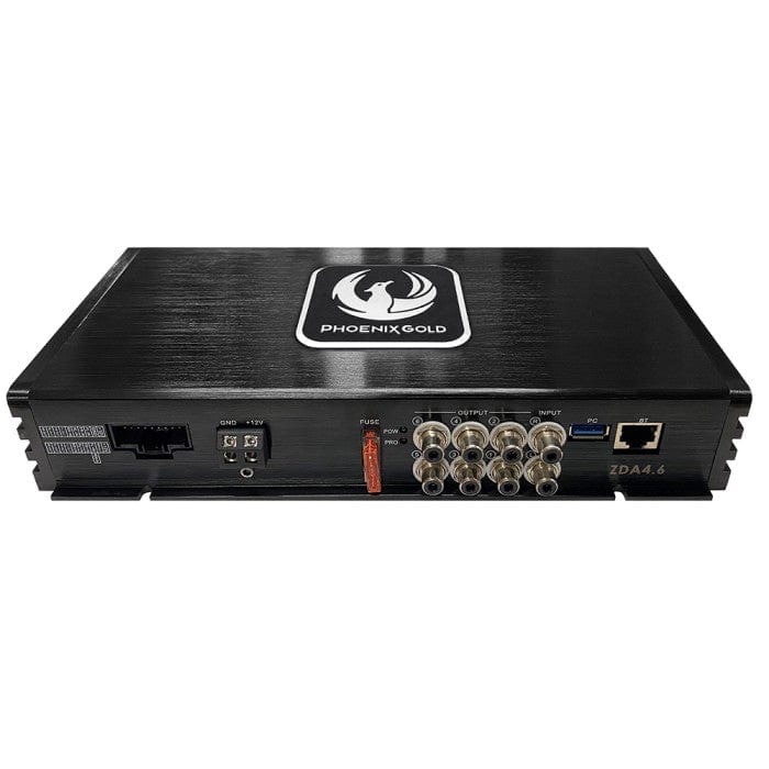 Phoenix Gold Audio ZDA4.6 6 Channel DSP+AMPLIFIER with RCA