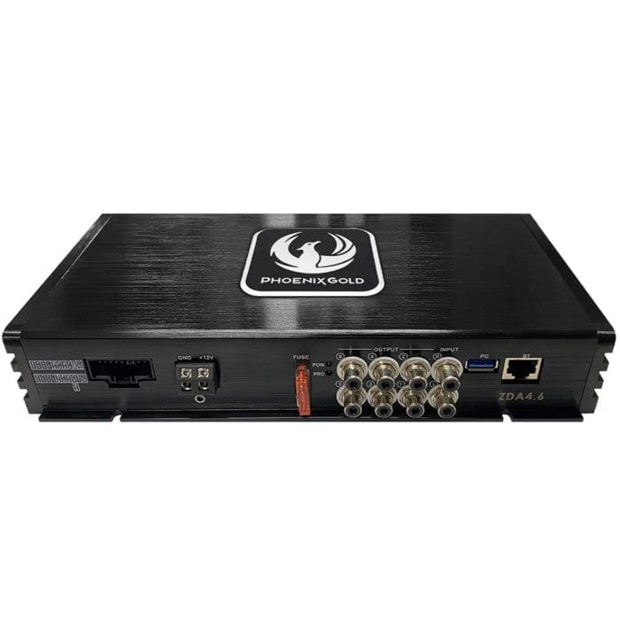Phoenix Gold Audio ZDA4.6 6 Channel DSP+AMPLIFIER with RCA