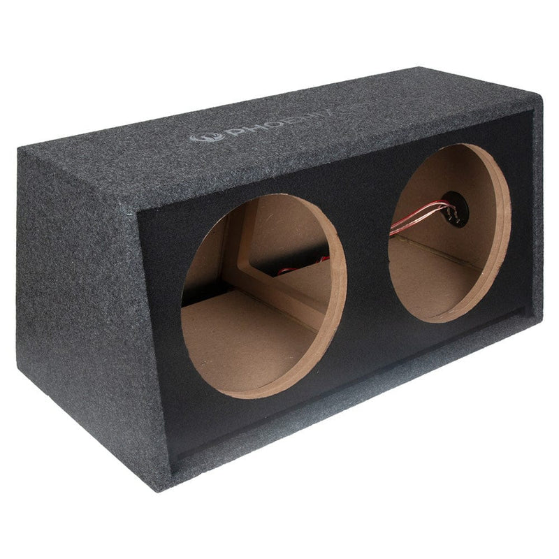 Phoenix Gold ZB212P - 2 x 12-Inch Ported Subwoofer Bass Box