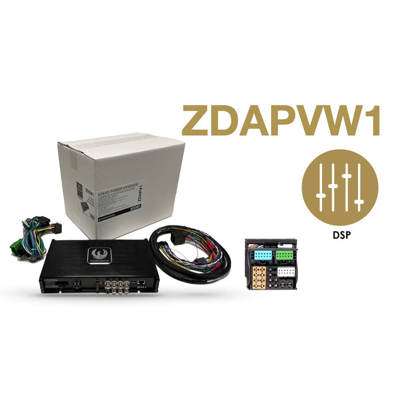 Phoenix Gold ZDAPVW1 Audi, Seat, VW 400W DSP Power Kit for Upgrade Car Audio Kit