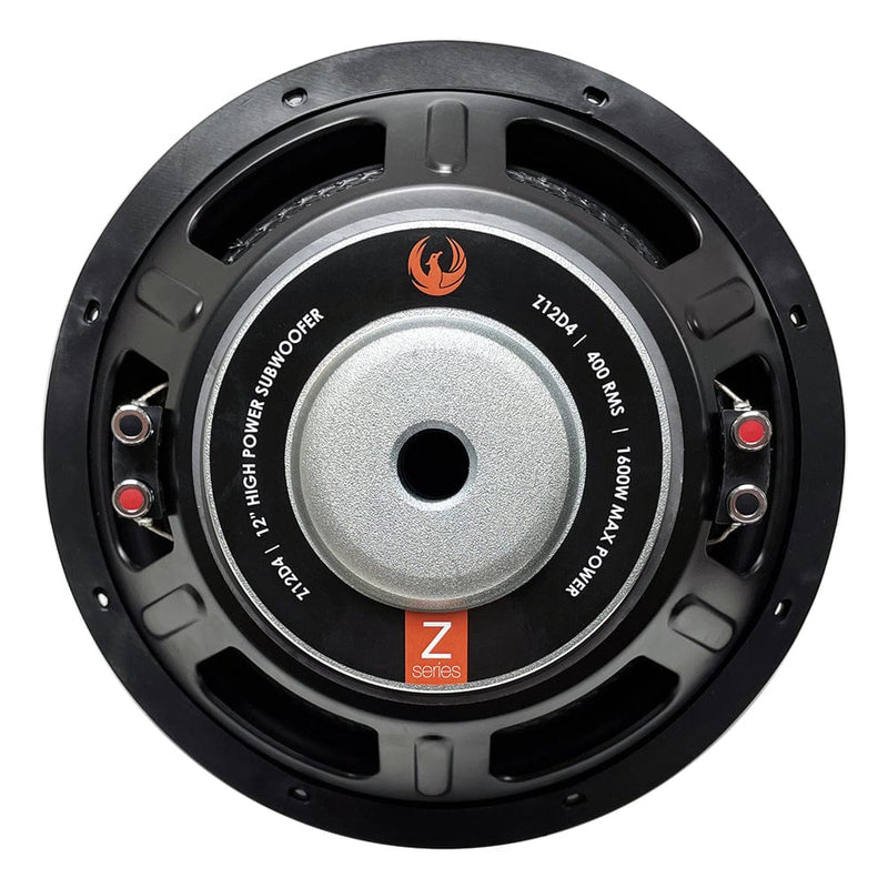 Phoenix Gold Z12D4 - 12" 1600 Watt Dual 4 Ohm Subwoofer