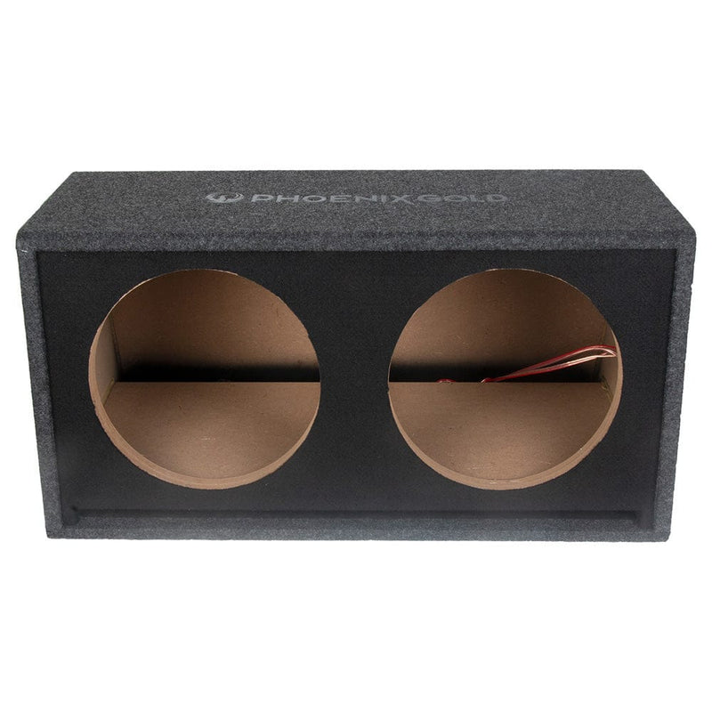 Phoenix Gold ZB212P - 2 x 12-Inch Ported Subwoofer Bass Box