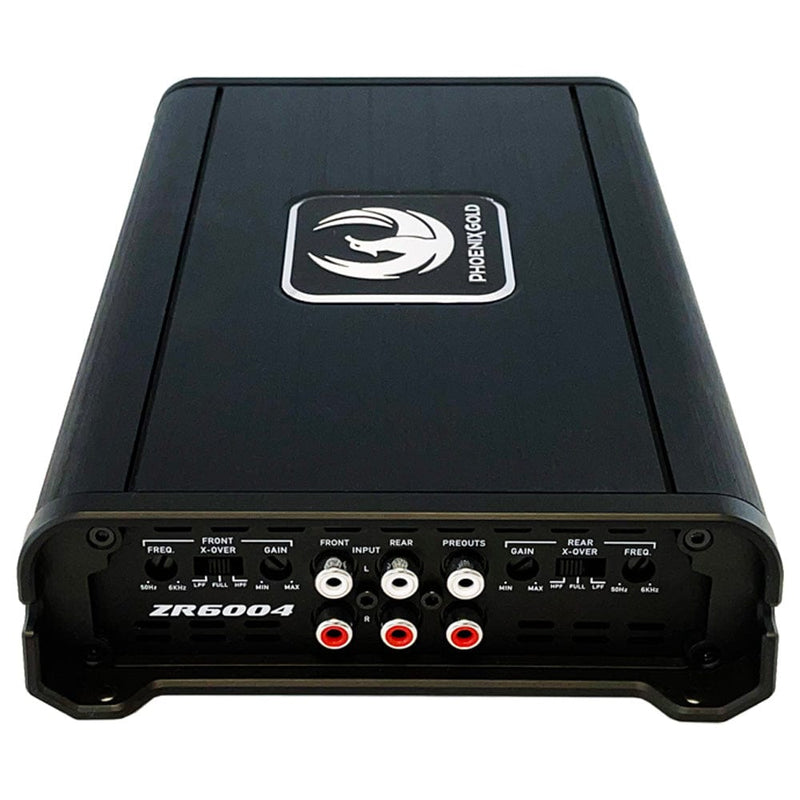Phoenix Gold ZR6004 - 600 Watt 4-Channel Class-D Car Amplifier