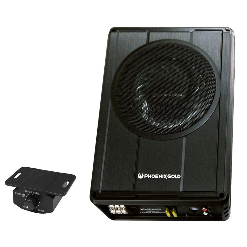 Phoenix Gold Z8150 Z Series Active 8" Underseat Subwoofer