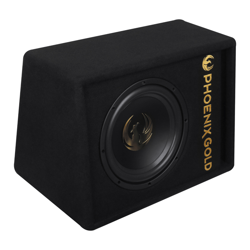 Phoenix Gold Z10AB - 10" Compact Powered Subwoofer with Built-In Amplifier