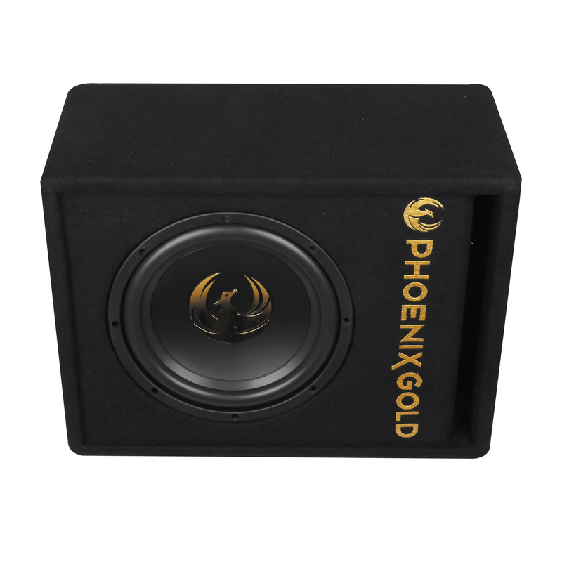 Phoenix Gold Z10AB - 10" Compact Powered Subwoofer with Built-In Amplifier