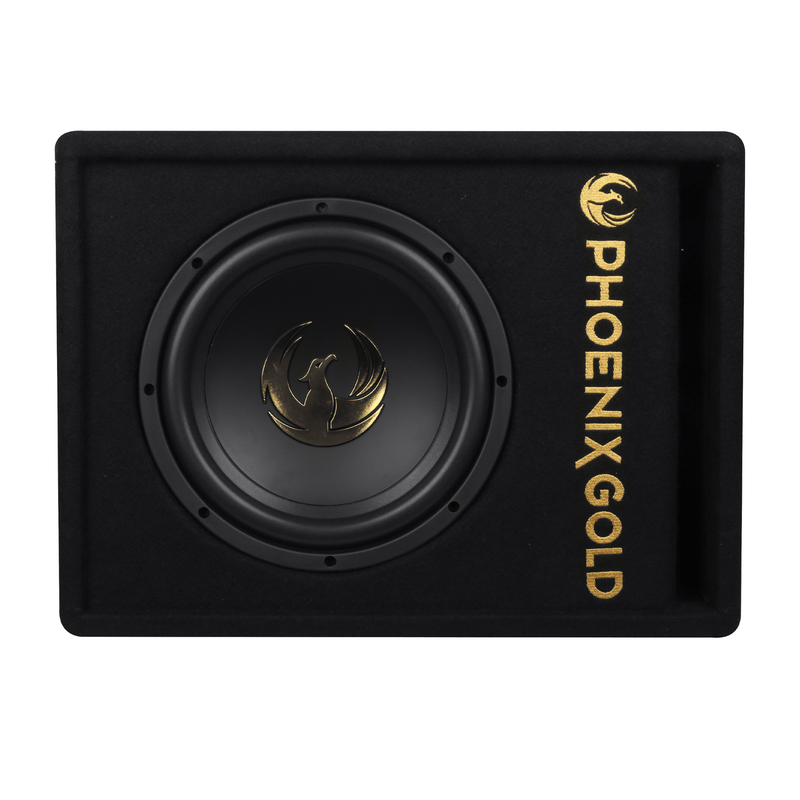 Phoenix Gold Z10AB - 10" Compact Powered Subwoofer with Built-In Amplifier