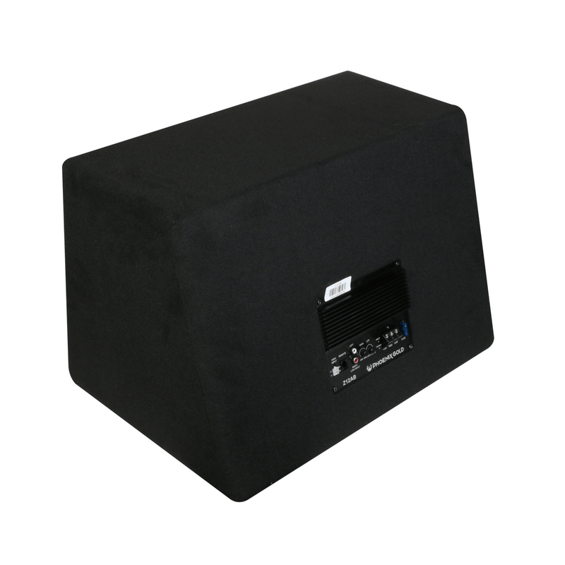 Phoenix Gold Z12AB - 12" Compact Powered Subwoofer with Built-In Amplifier