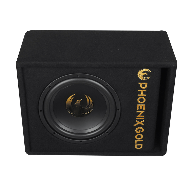 Phoenix Gold Z8AB - 8" Compact Powered Subwoofer with Built-In Amplifier