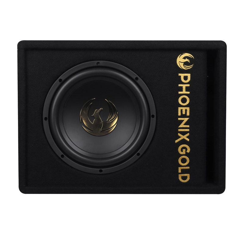 Phoenix Gold Z8AB - 8" Compact Powered Subwoofer with Built-In Amplifier