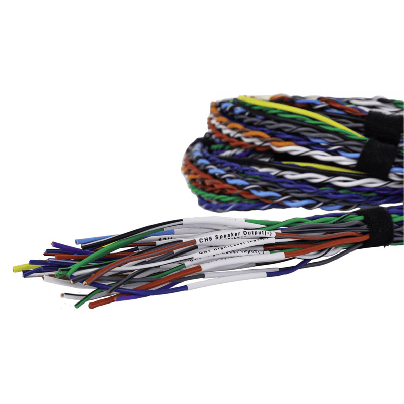 Phoenix Gold ZDA6.8-UNI3 Universal 6-CH DSP Amplifier Power-Up Kit