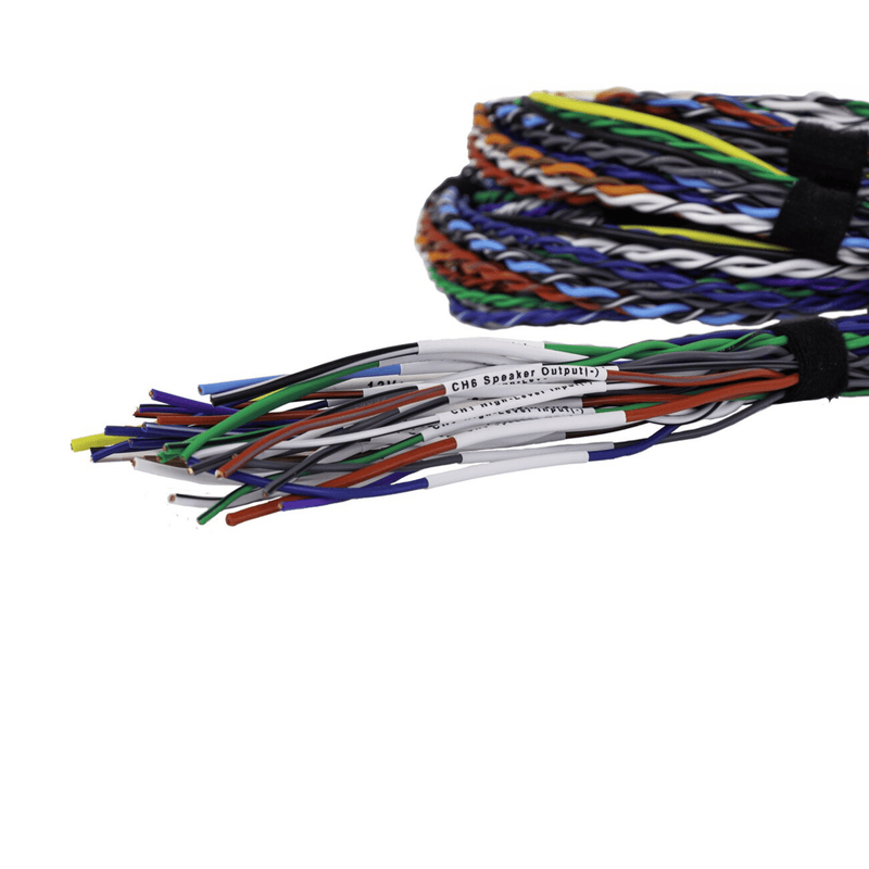 Phoenix Gold ZDA8.8-UNI6 Universal 8-CH DSP Amplifier Power-Up Kit 600cm