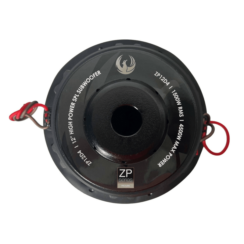 Phoenix Gold ZP12D4 12" Dual 4ohm Steet Bass Subwoofer 3" VC 1500 Watts RMS