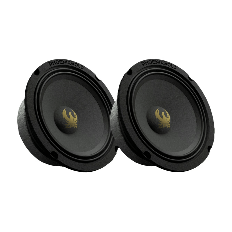 Phoenix Gold ZPR654 PG ZR Series 6" PRO Speakers pair RMS 300W - 600W MAX
