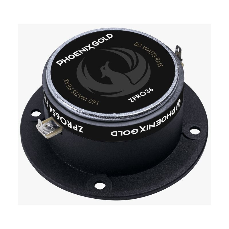 Phoenix Gold ZPRO36 - 3.6" Pro Audio Tweeter With The Aluminum Diaphragm