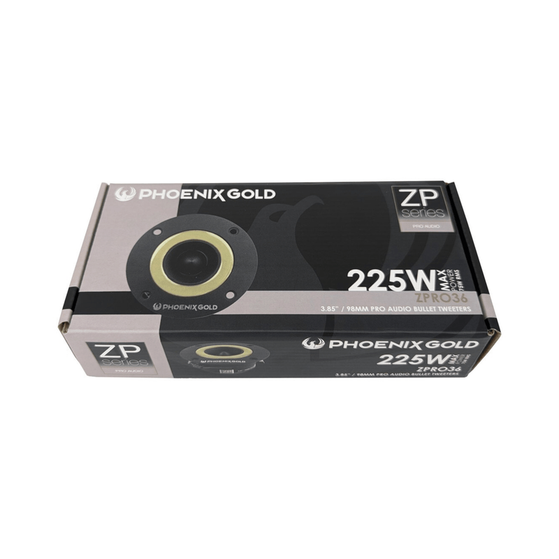 Phoenix Gold ZPRO36 - 3.6" Pro Audio Tweeter With The Aluminum Diaphragm