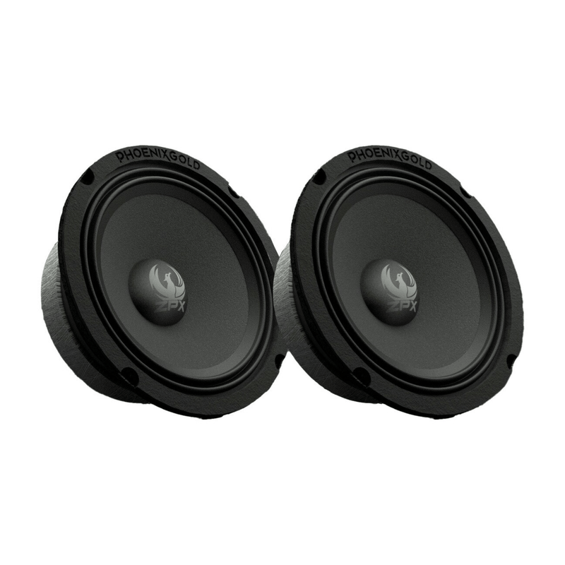 Phoenix Gold ZPX654 PG ZP Series 6" PRO Speakers pair RMS 200W