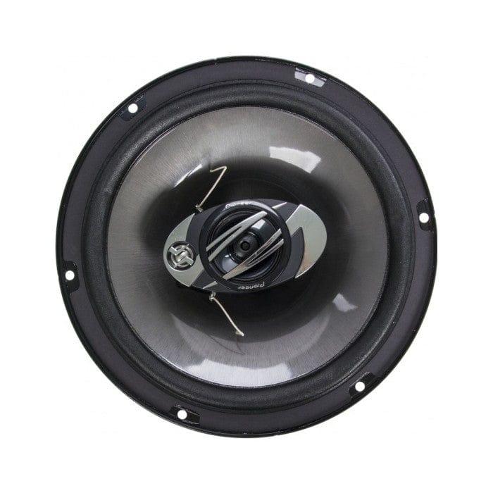 Car speaker on a white background