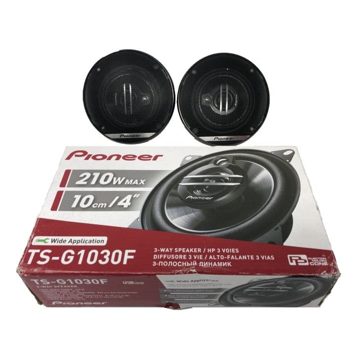 Pioneer TS-G1030F 210W 10cm 3-Way Speakers with Grills